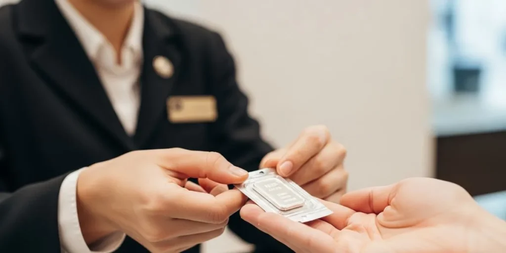 راهنمای خرید شمش نقره از فروشگاه مطمئن با بسته‌بندی استاندارد.