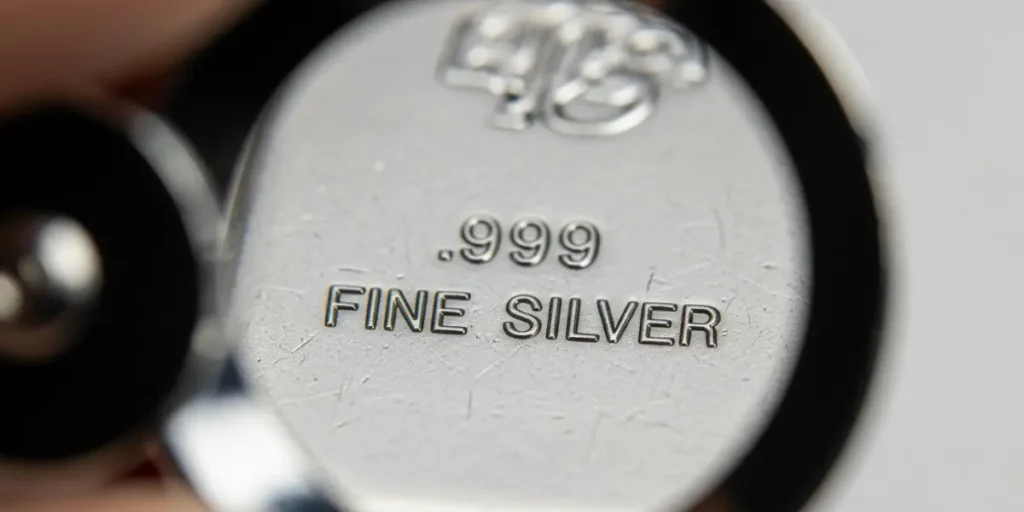 در خرید نقره به چه نکاتی توجه کنیم: بررسی عیار و تشخیص نقره اصل با نوشته 999.