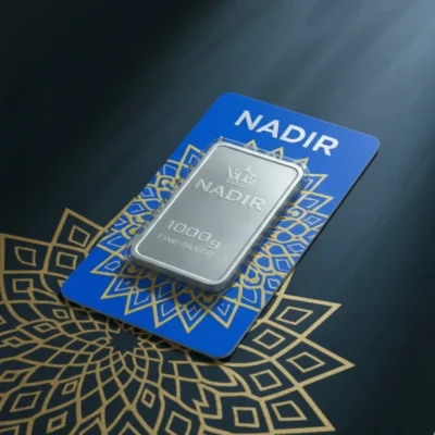 شمش نقره 1 کیلوگرمی نادیر ترکیه