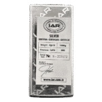 گواهی شمش نقره 1 کیلوگرمی IAR