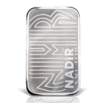 شمش نقره نادیر 100 گرمی