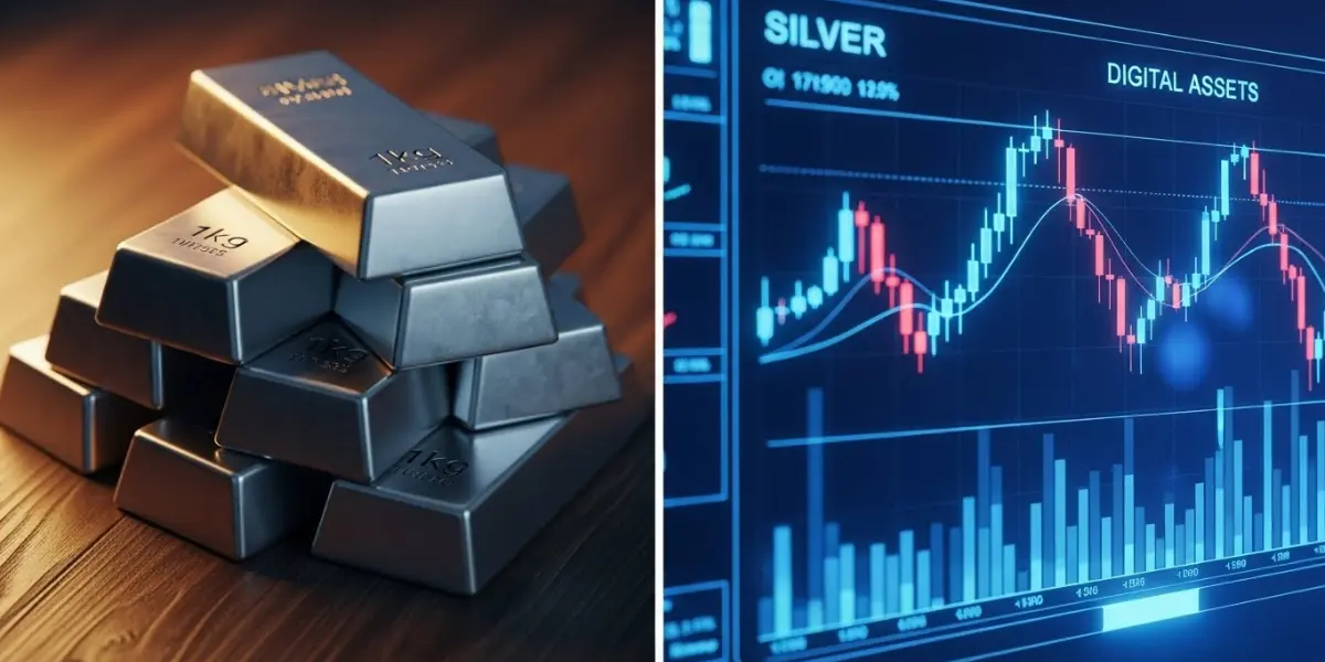 مقایسه تصویری برای انتخاب بین نقره فیزیکی یا دیجیتال.